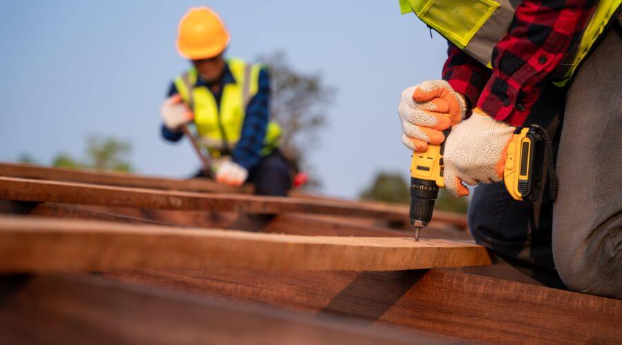 Expert tile roof repair services in Mountain View, OK